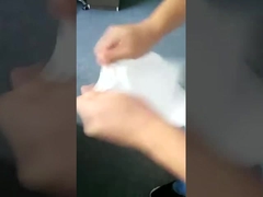 Document van de scheur het bestand steen